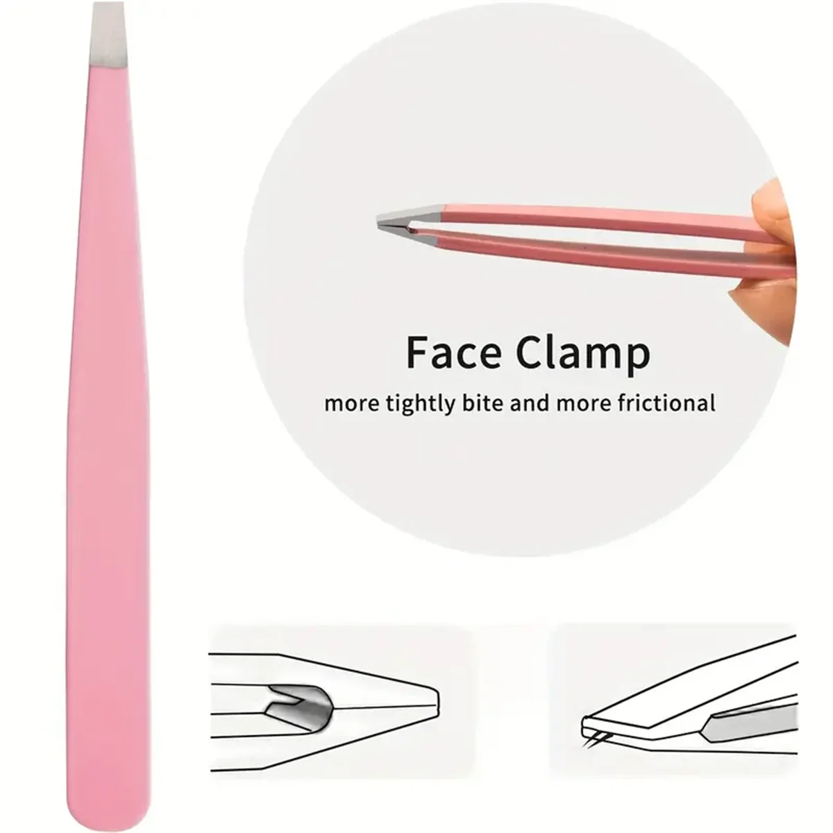6-inch Magnification Mirror - 30X Suction Cup Mirror with Tweezers, Perfect for Travel and Home Use - Portable Handheld with 3 S