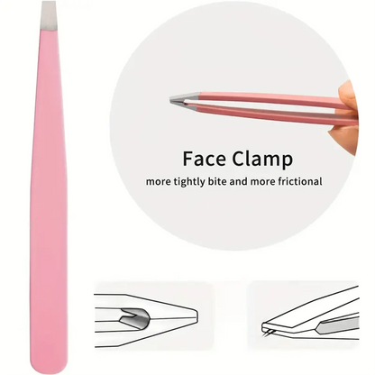 6-inch Magnification Mirror - 30X Suction Cup Mirror with Tweezers, Perfect for Travel and Home Use - Portable Handheld with 3 S