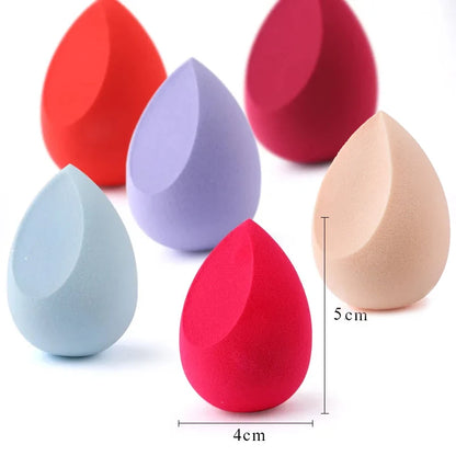 20/5/1pcs Makeup Sponge Concealer Smooth Cosmetic Powder Puff Cut Shape Foundation Water Drop Bevel Make Up Blender Tools