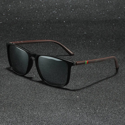 MJYIWANG Square Polarized Sun Glasses For Driving Fishing Fashion UV400 Women Men Unisex Sunglasses Brand Designer