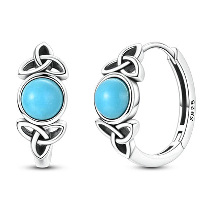 925 Sterling Silver Hoops Earrings Hypoallergenic Hoops Earrings With Zirconia Fashion High Quality Jewelry for Women Girls
