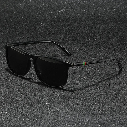 MJYIWANG Square Polarized Sun Glasses For Driving Fishing Fashion UV400 Women Men Unisex Sunglasses Brand Designer