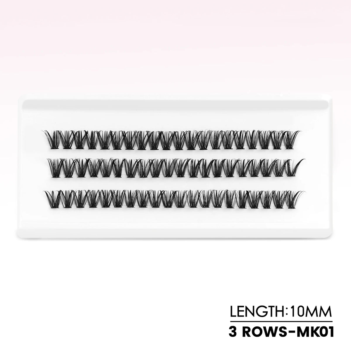 WOSHEER Eyelash Clusters Kit Thick Individual Lashes Lash Bond And Seal And Remover Faux Mink Lashes Eyelash Extension DIY