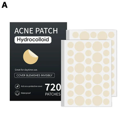 360/720/1080 Counts Invisible Pimple Patch Acne Stickers Skin Care Concealer For Face Spots Acne Pimples, Beauty Makeup Tools