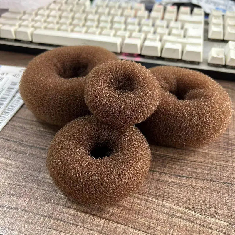 1pc Fashion Hair Styling Hair Bun Donut Foam Sponge Easy Big Ring Hair Styling Tools Women Girls Hair Accessories
