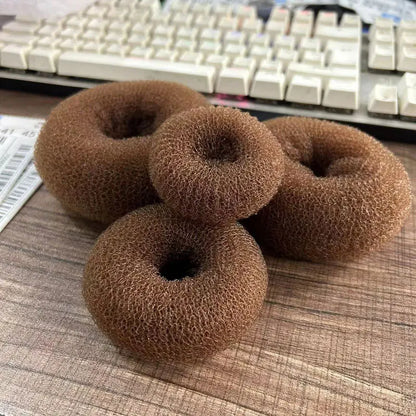 1pc Fashion Hair Styling Hair Bun Donut Foam Sponge Easy Big Ring Hair Styling Tools Women Girls Hair Accessories