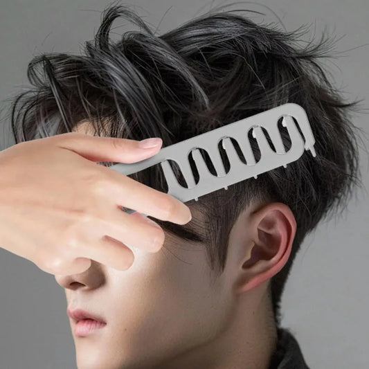 Volumizing Wide Tooth Hair Comb - Styling Tool for Volume And Grooming - Hairdressing Accessory with Seamless Design