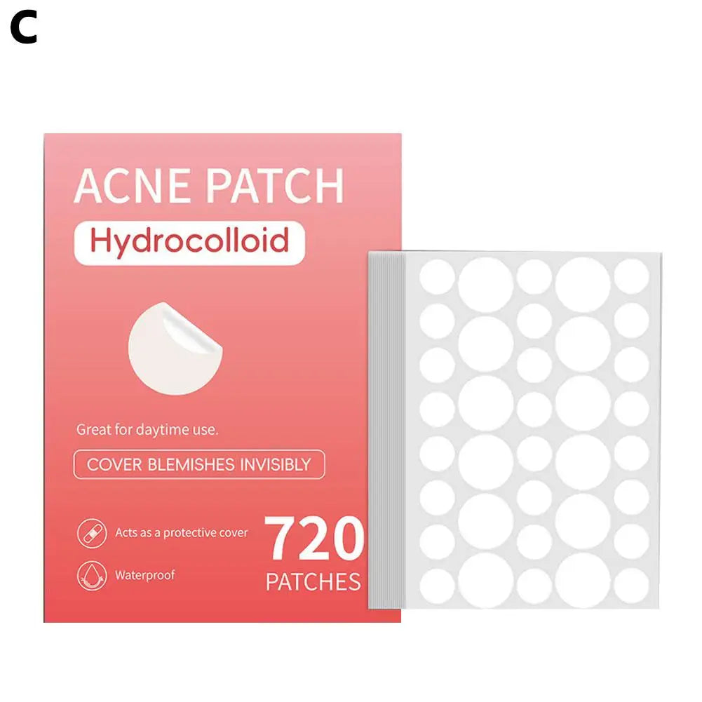 360/720/1080 Counts Invisible Pimple Patch Acne Stickers Skin Care Concealer For Face Spots Acne Pimples, Beauty Makeup Tools