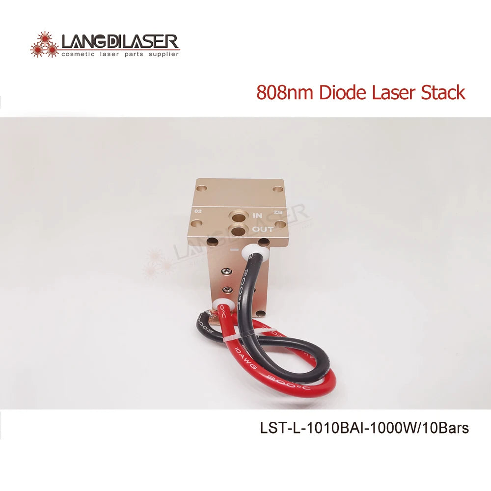 LST-L-1010BAI-1000W-808nm Diode Laser Stack For Cosmetical-Laser-Hair Removal Application