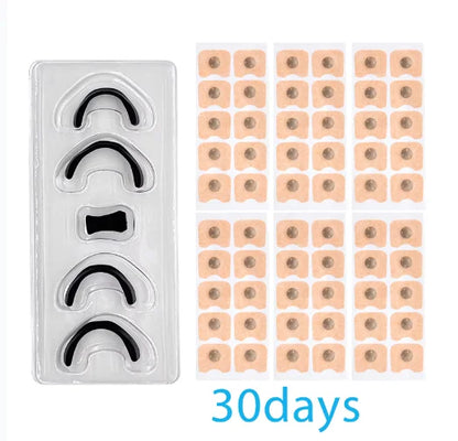 Anti-Snore Magnetic Nose Clips Set for Adults, Nasal Dilator Breathing Aid, Boost Nasal Airflow, Snoring Relief for Restful Sleep