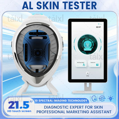 Professional 3D Skin Scanner Magic Mirror Facial Analyzer Portable Face Monitor Skin Care Detector Skin Analysis Machine