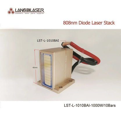 LST-L-1010BAI-1000W-808nm Diode Laser Stack For Cosmetical-Laser-Hair Removal Application