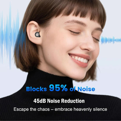 Noise Cancelling Silicone Ear Plugs Soft Reusable Sleep Earplugs for Sleeping Work Study Travel Noise Reduction Ear Protection