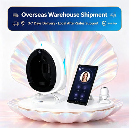 AISIA Q1pro AI Multispectral Skin Analyzer 3 Cameras UV RGB 8 Spectra 3D Dermal Facial Detection Salon Skin Testing Machine