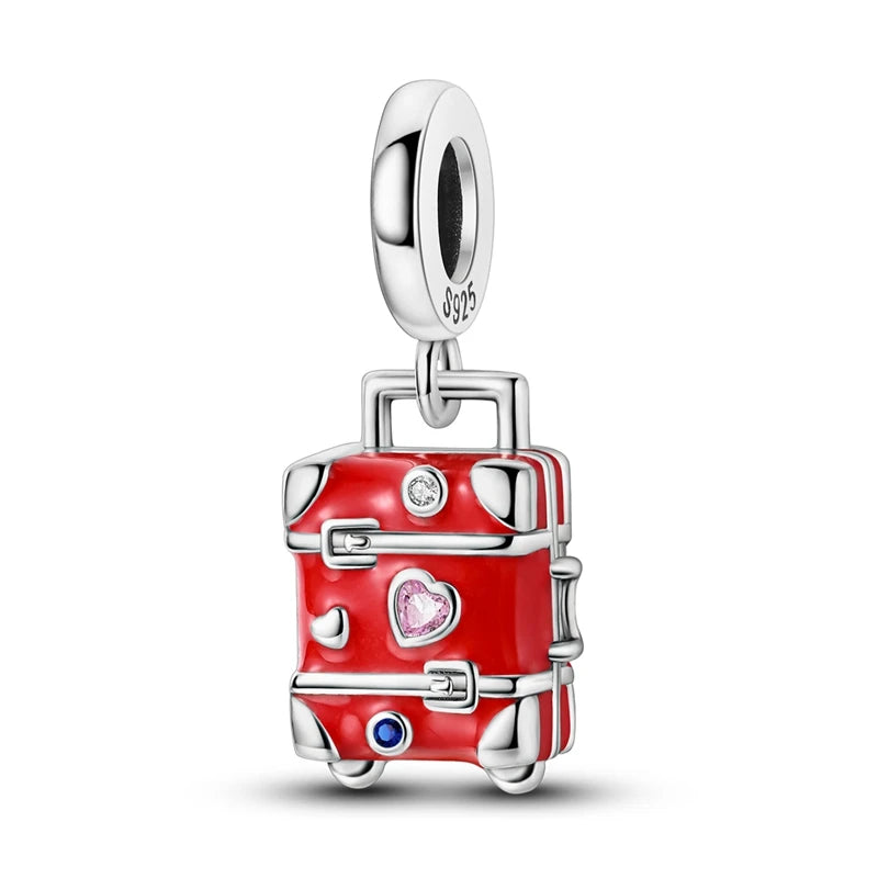 Charm Hot Sales 925 Silver Original Charms Beads Fit Pendant Charm Bracelet Dangle for Women DIY Fine Jewelry Making