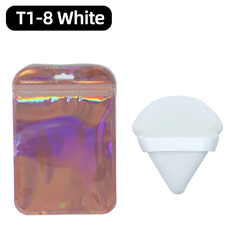 OGEYERO Velvet Triangle Powder Puff Make Up Sponges for Face Eyes Contouring Shadow Seal Cosmetic Foundation Makeup Tool
