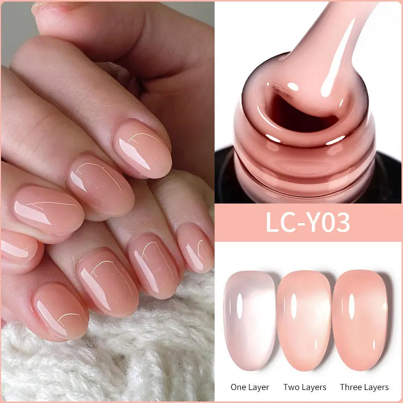 LILYCUTE 7ml Base Nowipe Top Coat Soak Off UV LED Gel Nail Polish Reinforcement Gel Semi Permanent Multifunction Gel Varnishes