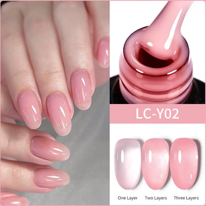 LILYCUTE 7ml Base Nowipe Top Coat Soak Off UV LED Gel Nail Polish Reinforcement Gel Semi Permanent Multifunction Gel Varnishes