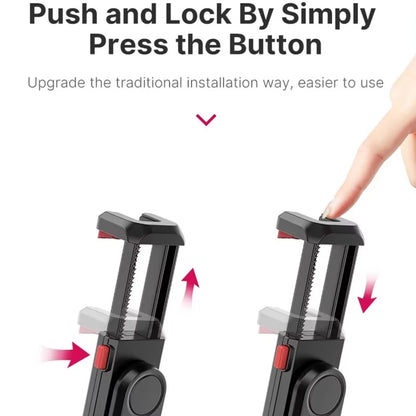 ST-06S Vertical Shooting Phone Mount Holder DSLR Camera Monitor Mount Tripod Mount Clamp for Smartphone Vlog Shooting accessorie