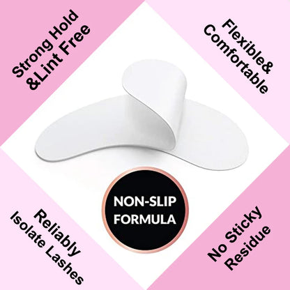 25/50/100Pairs Eye Patches Under Eyelash Pads for Building Paper Patches Lint Free Stickers for False Eyelashes LAUKISS