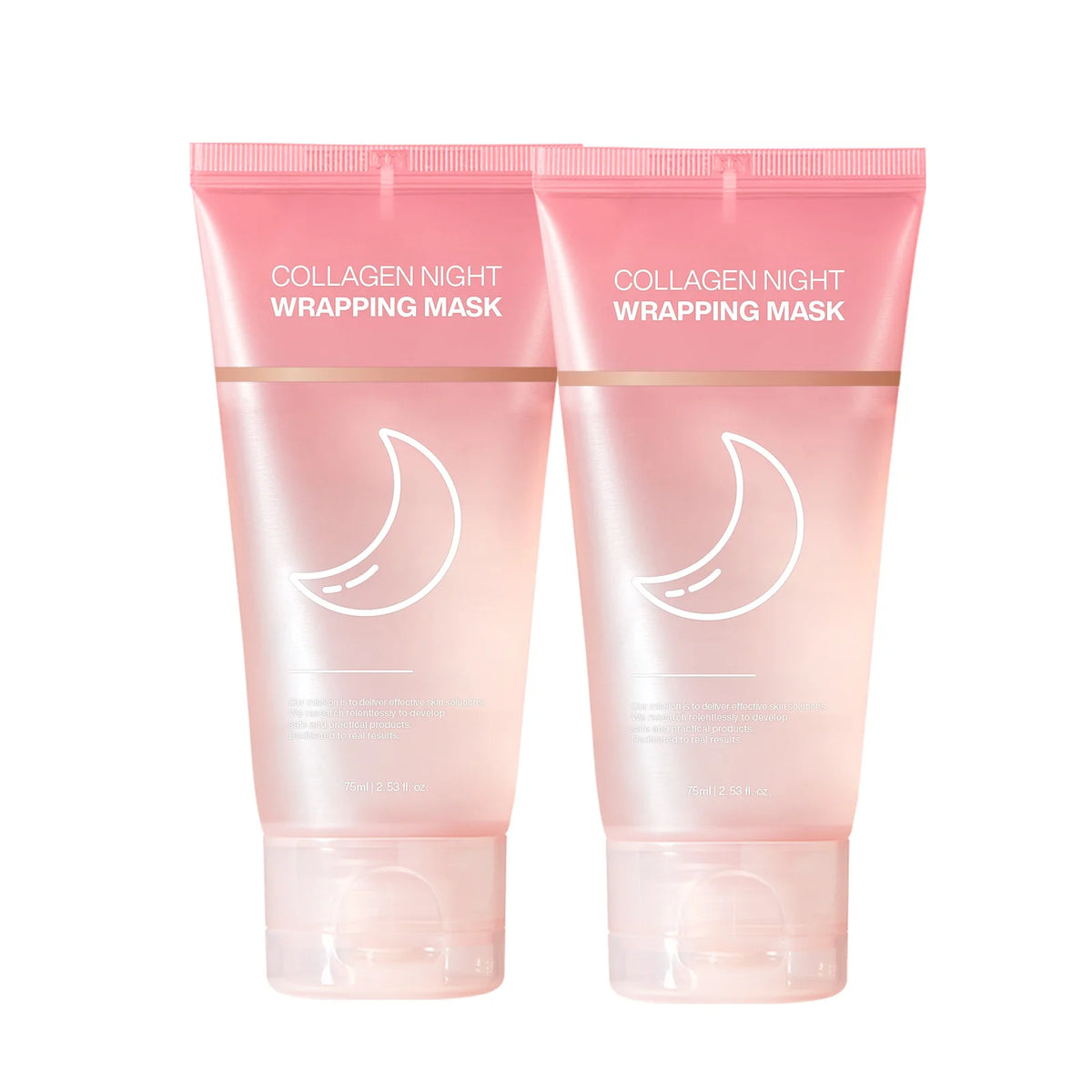 Hydrating Face Mask  Reduces Sagging Collagen Overnight Firming Mask for Elasticity Dullness Wrapping Peel-Off Mask Skincare