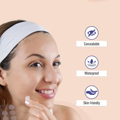 360/720/1080 Counts Invisible Pimple Patch Acne Stickers Skin Care Concealer For Face Spots Acne Pimples, Beauty Makeup Tools