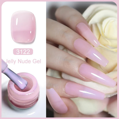 Clou Beaute TPO FREE Nail Gel Polish High Pigment Nail Art Supply Spring Summer Pastal Color Varnish UV Gel Clear Base Top Coat