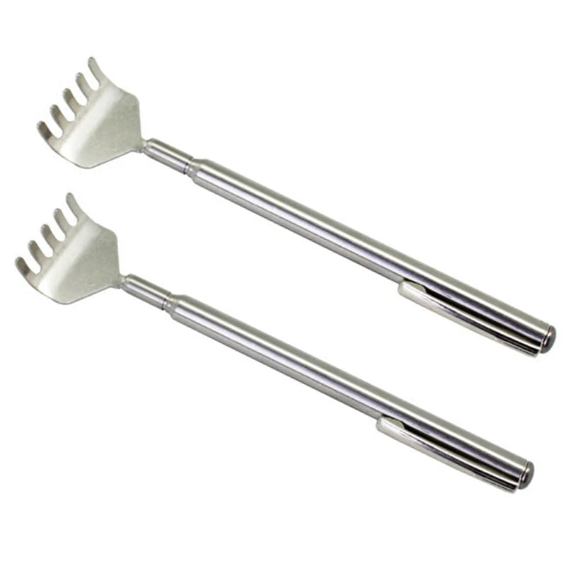 Back Scratcher Telescopic Scratching Back Scratcher Massager Kit Scraper Extendable Telescoping Itch Health Products Hackle