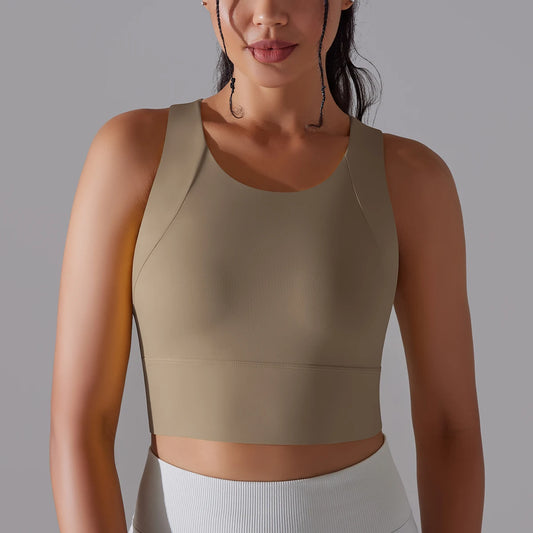 Nylon Sexy Women's Sports Bra Top Women Tight Elastic Gym Sport Yoga Bras Crop Top Yoga Clothes Stretch Women Sports Underwear