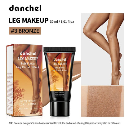 100ml Leg Makeup Long-lasting Waterproof And Anti-Transfer Concealer Even Skin Tone Wheat Tan Brown Liquid Foundation