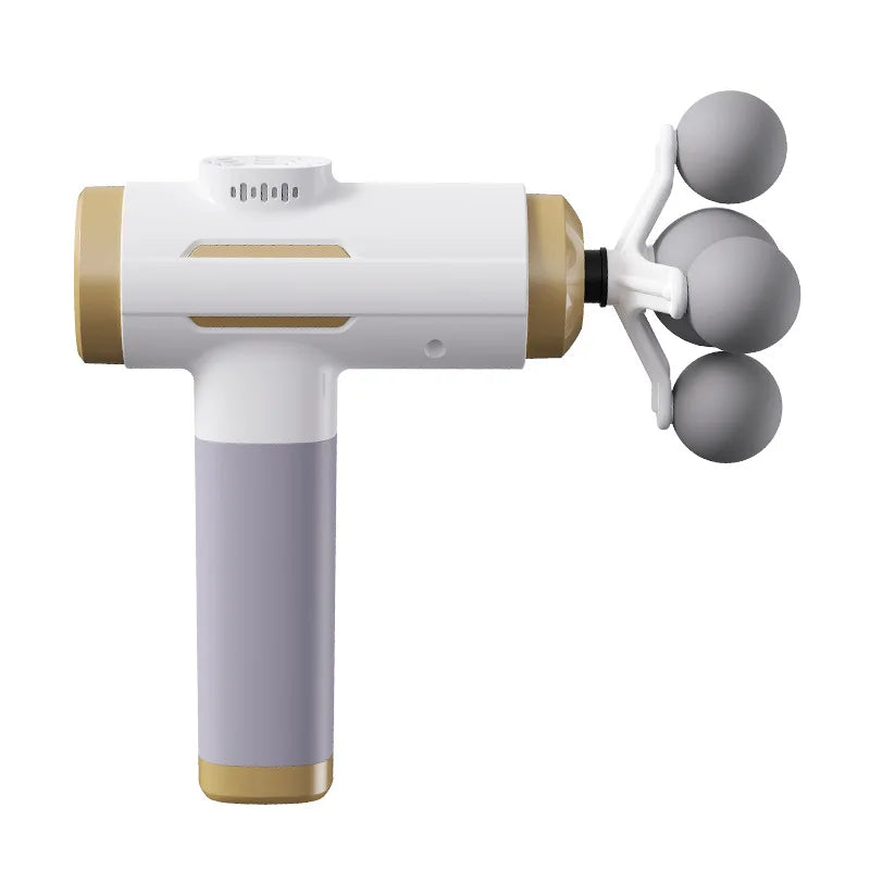 11‑IN‑1 Electric Body Massager 99 Level Powerful Relaxation Gun High‑Frequency Vibration Body Care Device Arms Leg Tissue Massag