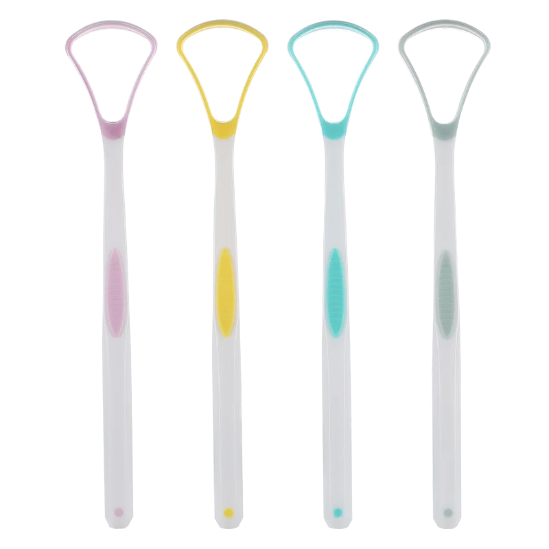 Tongue Scraper Cleaner for Adult Kid,Tongue Brush for Fresh Breath Dental Eliminate Bad Breath in Seconds Oral Care Tool