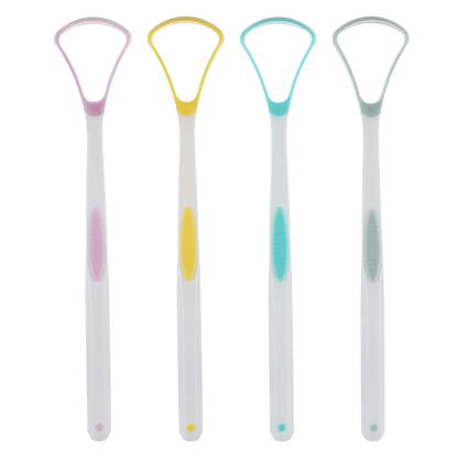 Tongue Scraper Cleaner for Adult Kid,Tongue Brush for Fresh Breath Dental Eliminate Bad Breath in Seconds Oral Care Tool