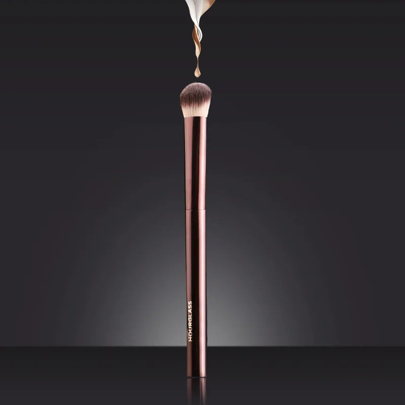 1 piece Angled Concealer Makeup brushes Middle Eyeshadow Make up brush basic Professional Cosmetic tool metal handle