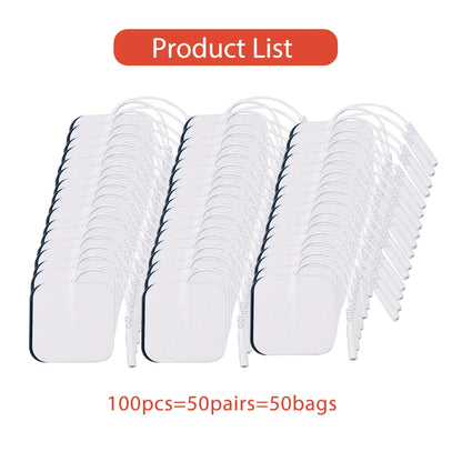 5x5cm EMS Muscle Stimulator Electrode Pads TENS Unit Gel Patches Electric Low Frequency Massage Machine Replacement Pad