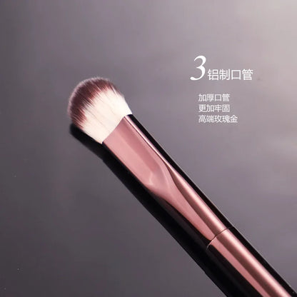 1 piece Angled Concealer Makeup brushes Middle Eyeshadow Make up brush basic Professional Cosmetic tool metal handle
