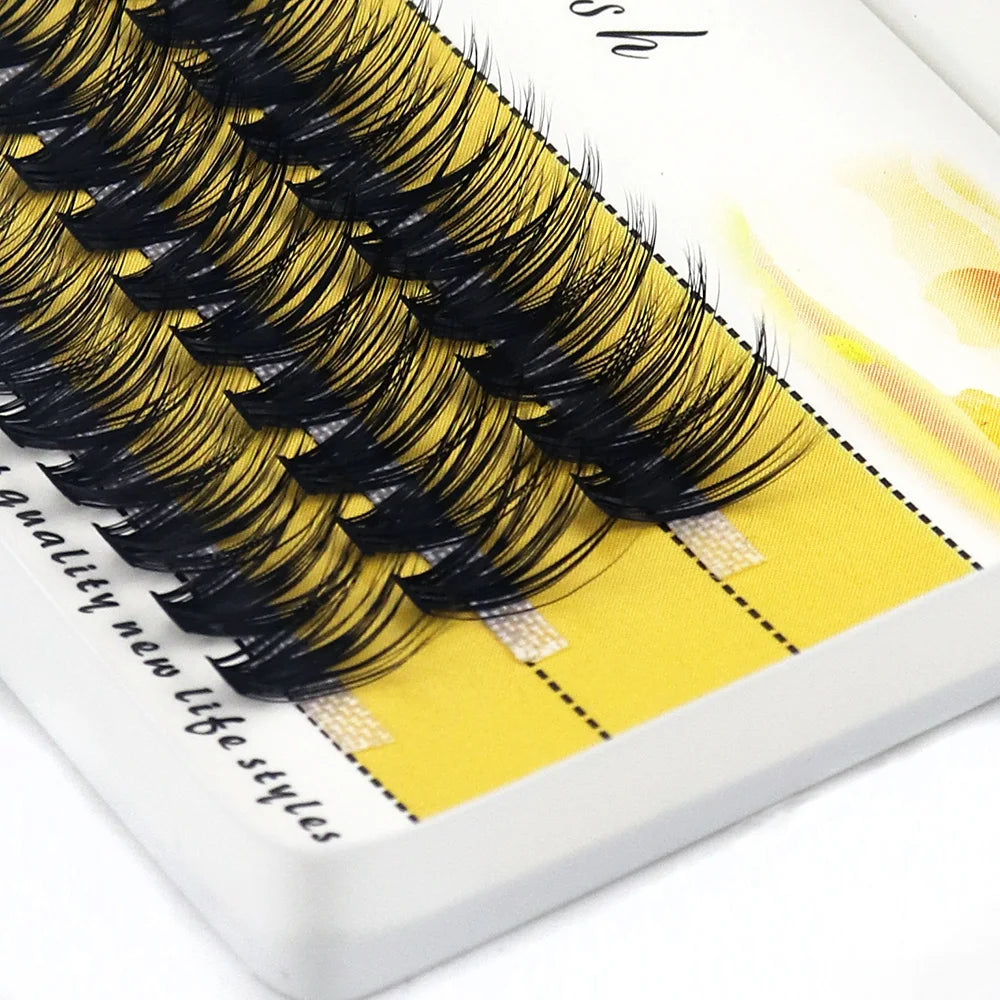 20D/30D Mink Eyelashes 1 Box/60 Bundles Natural Eyelash Extension 3D Russia Individual Eyelash Cluster Makeup Tools Lashes Cilia