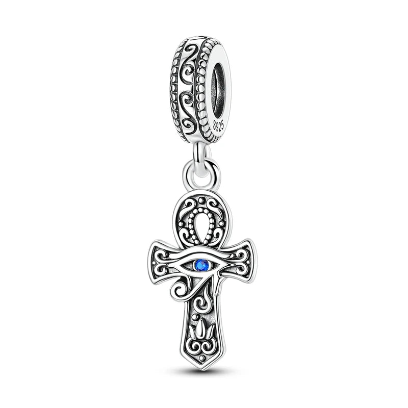 New 925 Sterling Silver Cosmic Star Moon Charms Pendants For Women Fit Original Bracelet DIY Jewelry Gifts
