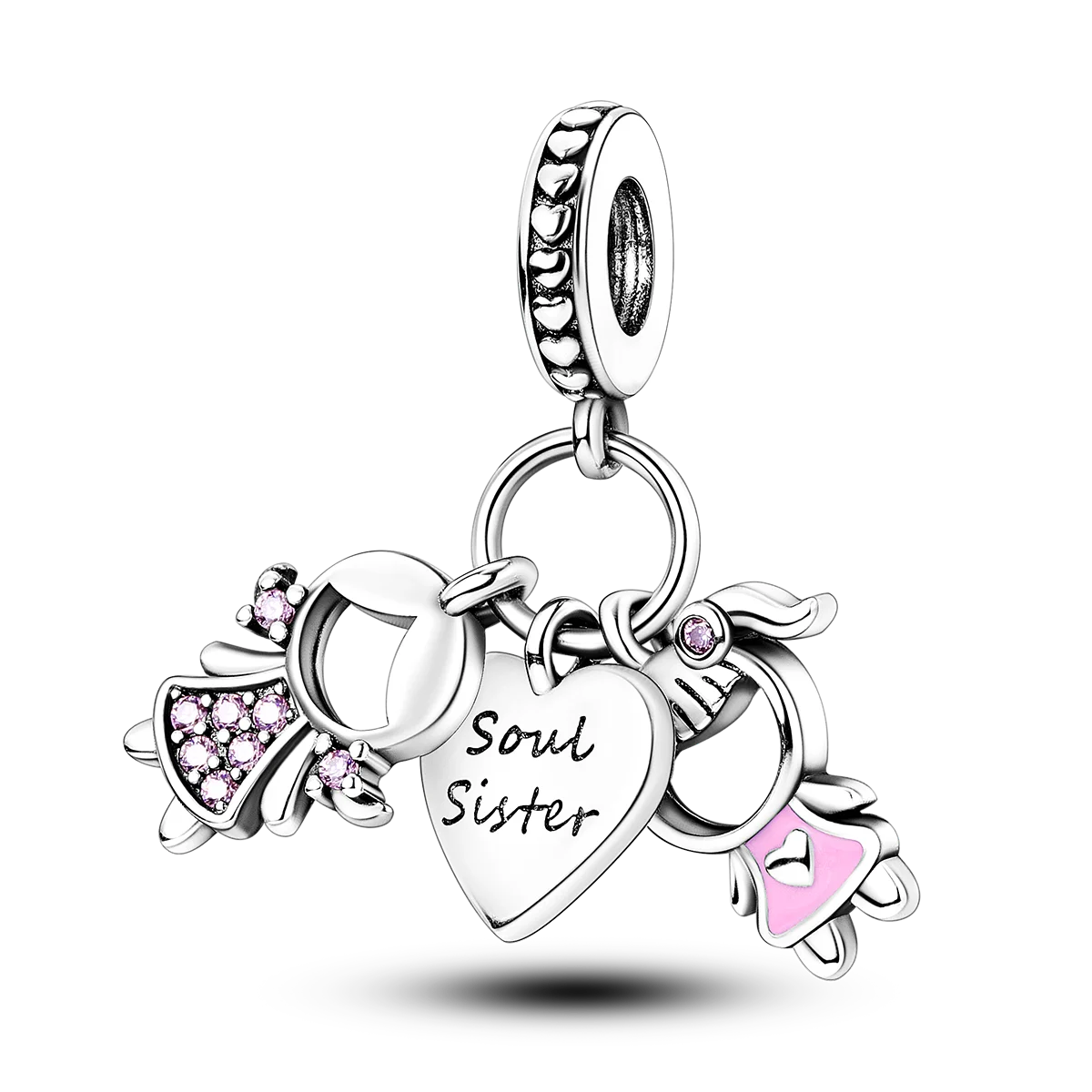 925 Silver Rainbow Flower Dragonfly Charms Dangle Charm Animal Bead Fit Original Bracelet Jewelry DIY