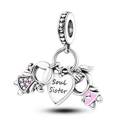 925 Silver Rainbow Flower Dragonfly Charms Dangle Charm Animal Bead Fit Original Bracelet Jewelry DIY