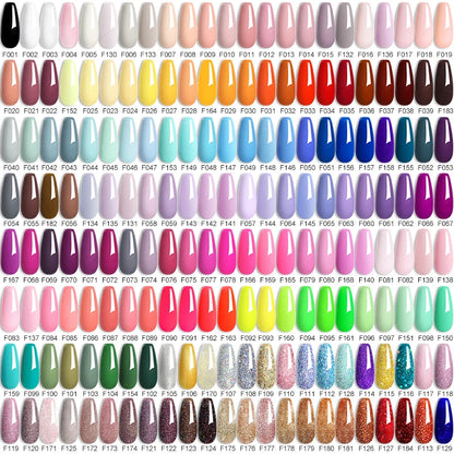 LILYCUTE 4/5Pcs/Set 7ML Nude Pink Gel Nail Polish and Translucent Jelly Nail Art Gel Semi Permanent Soak Off Design Manicure Set