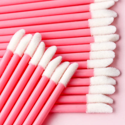 Makeup Brushes 5/50/100 Pcs Black Lip Brushes Applicator Eyelash Brushes Gloss Lipstick Wands Cosmetic Professional Make Up Tool