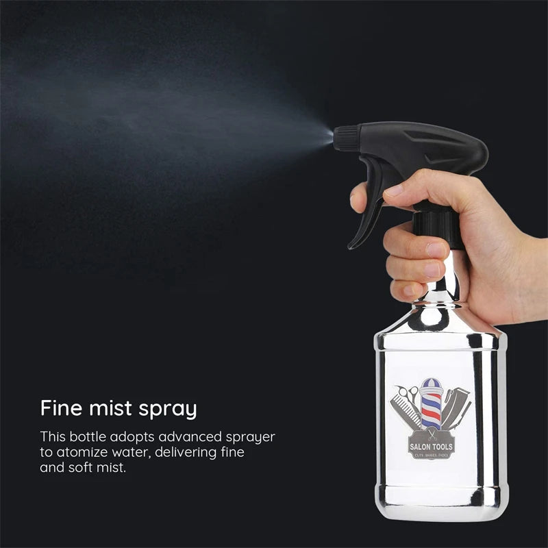 300ml Hairdressing Electroplating Water Spray Bottles Salon Continuous Hairdressing Fine Mist Spray Hairdresser Styling Supplies