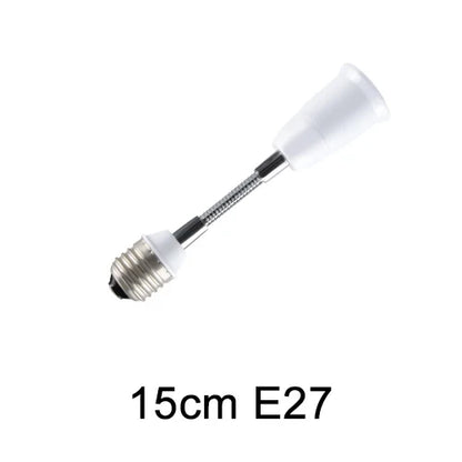Flexible E27 to E27  LED Bulb Extension Lamp Holder 20CM 30CM 40CM 50CM 60CM Light Socket LED Lamp Base Converter Bulb Holder