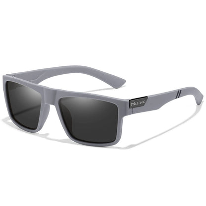 Retro Style Square Frame Polarized Cycling Sunglasses Men Night Vision Car Driving Sunglass Dirt Bike Motorcycle Glasses UV400