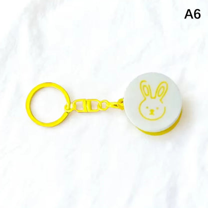 Mini Portable Plastic Pill Box with Keychain - Cross Symbol Medicine Case for Daily Use And Emergencies Sliding Capsule Holder