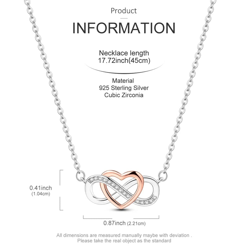 Original 925 Sterling Silver Necklace For Women Pearl Cross Butterfly Turtle Heart Shape Women Necklace Jewelry Gift