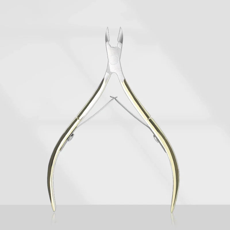 1Piece Cuticle Nipper, Premium Stainless Steel Cuticle Trimmer for Manicure & Pedicure at Home/Spa/Salon