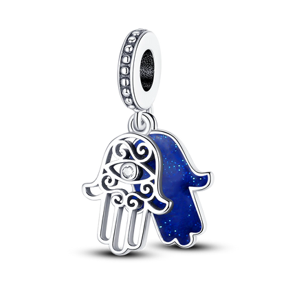 925 Silver Rainbow Flower Dragonfly Charms Dangle Charm Animal Bead Fit Original Bracelet Jewelry DIY
