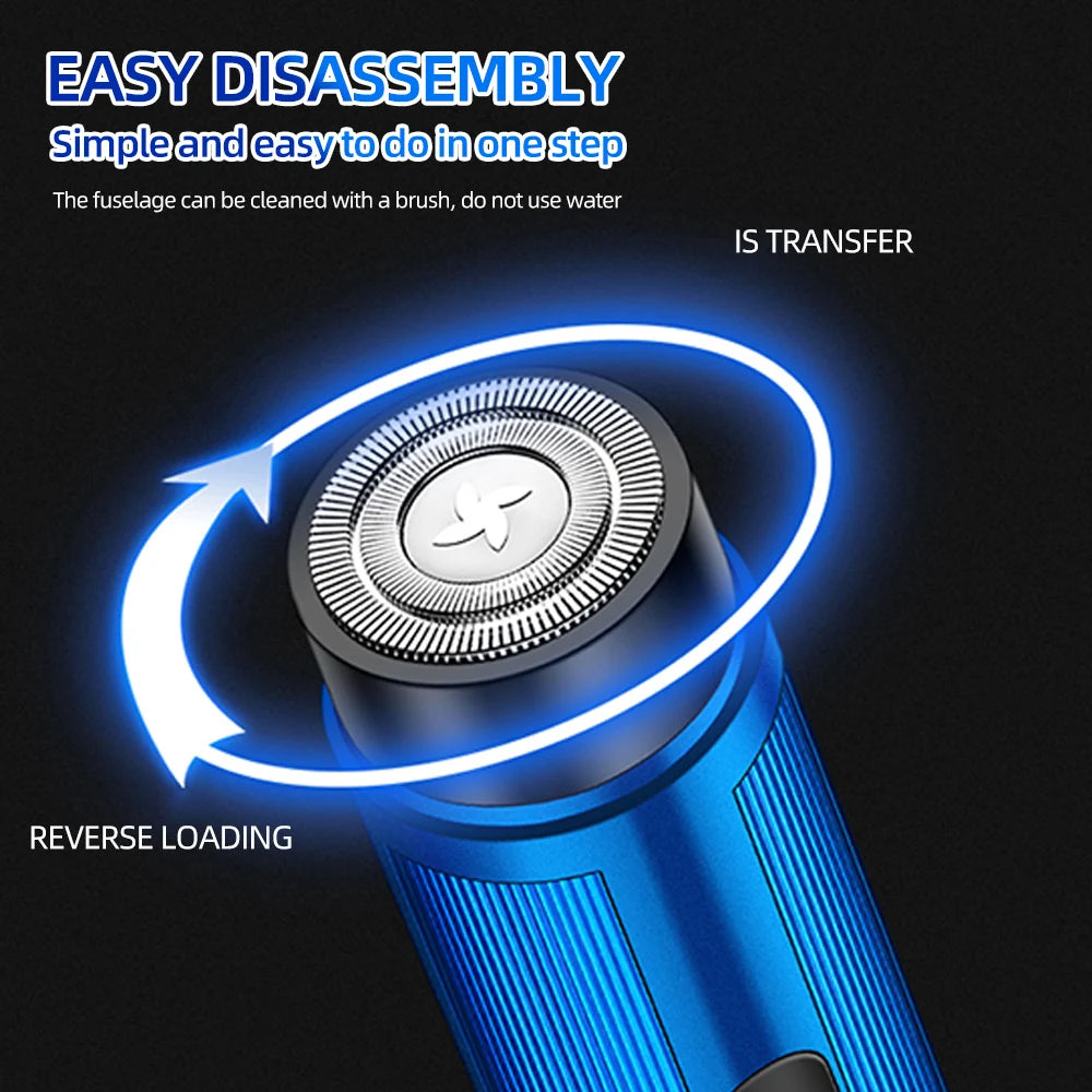 Rechargeable USB Mini Shaver Electric Shaving Tools Electric Shaver Rechargeable Razor Epilator Women's Shaving Machine for Men